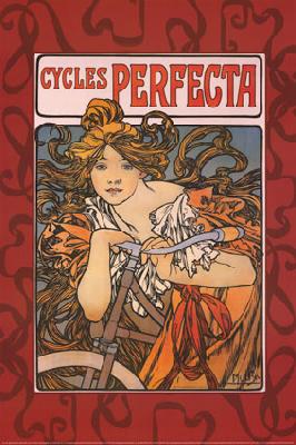 Alphonse Mucha Cycles Perfecta Sweden oil painting art